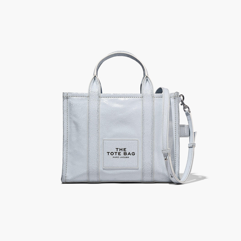 CRACKLE LEATHER SMALL TOTE 부대 1