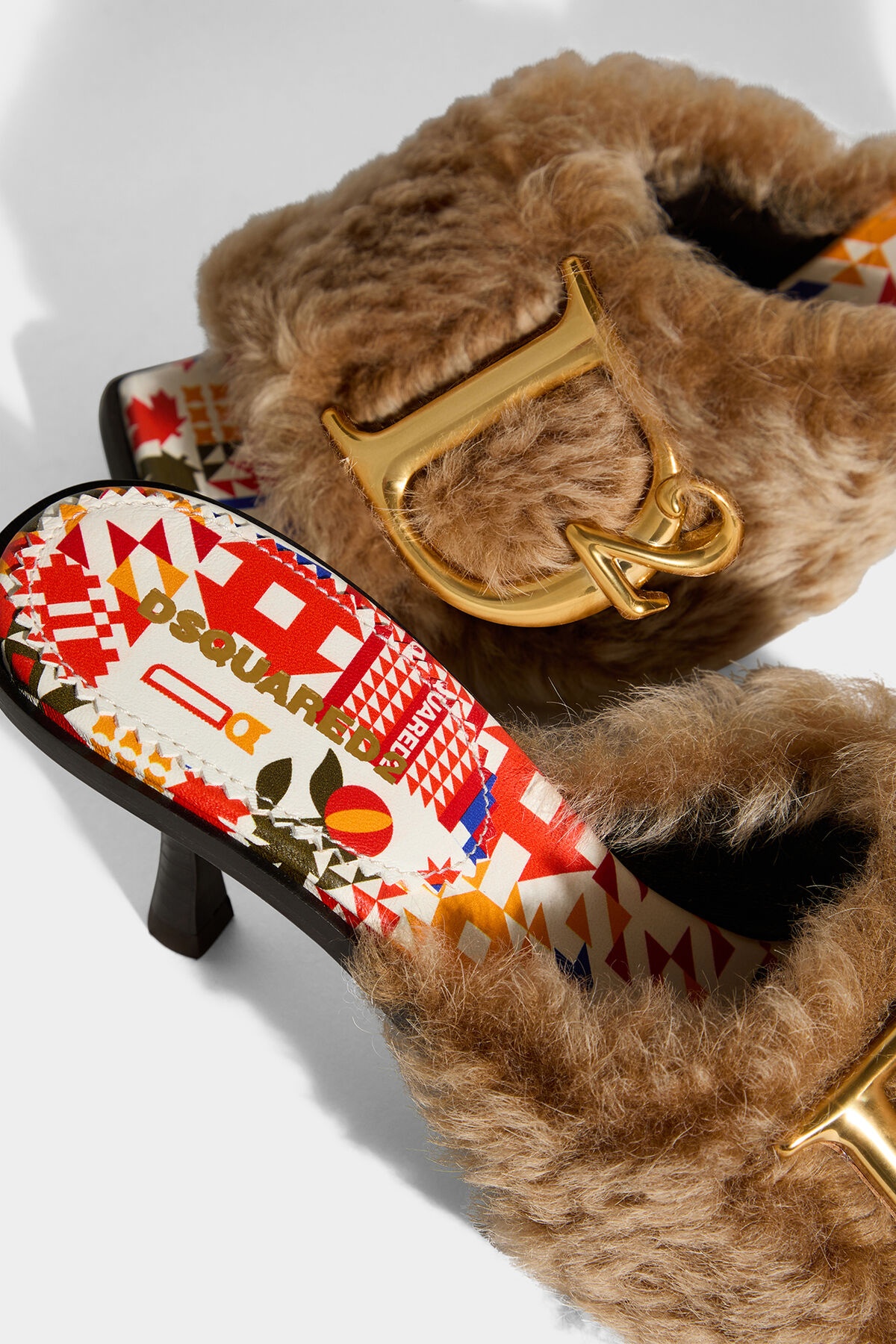 D2 STATEMENT MULE HEELS - 4
