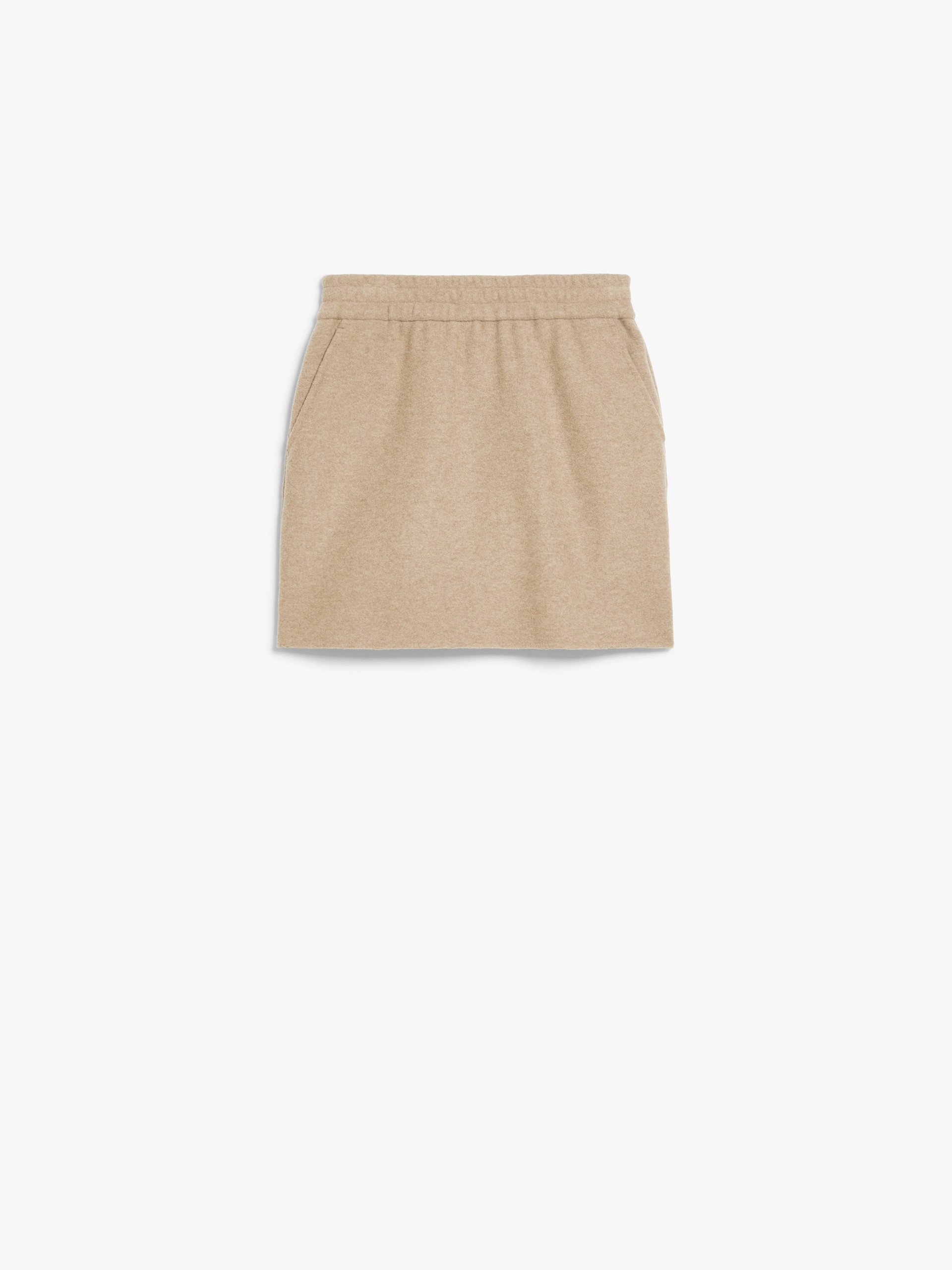 ONAGRO Wool jersey and cashmere mini skirt - 1