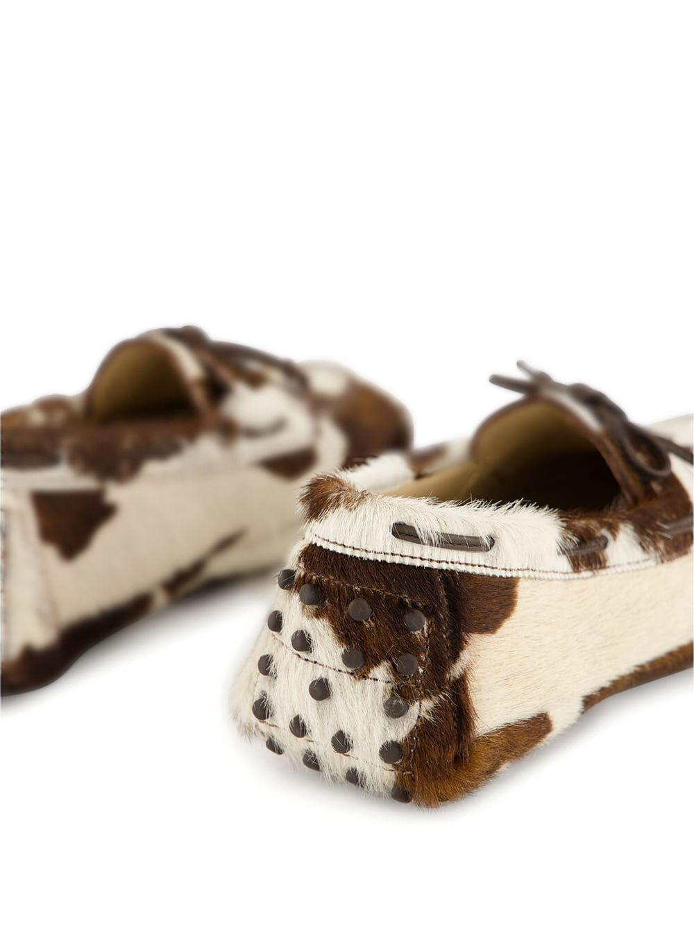 Driver calf-hair loafers - 5