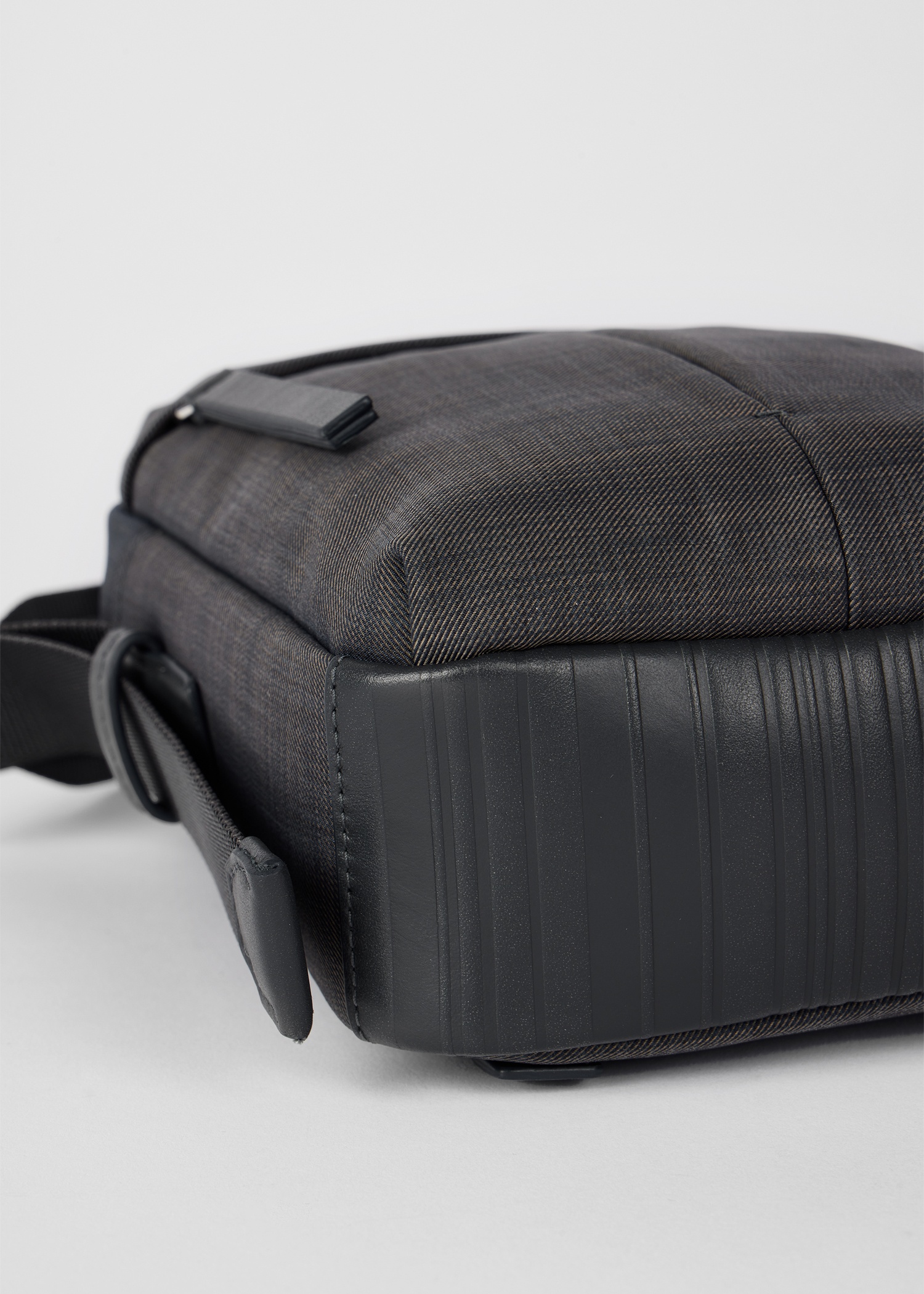 Dark Grey Cross-Body Utility Bag - 4