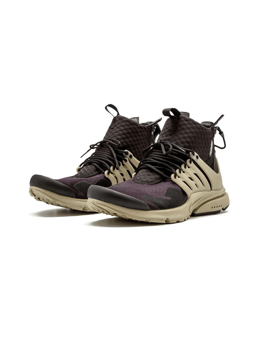 ACRONYM x Nike x ACRONYM Air Presto Mid Black Bamboo sneakers REVERSIBLE