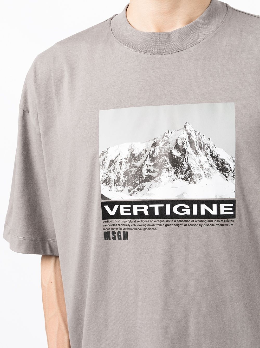 mountain print t-shirt - 5