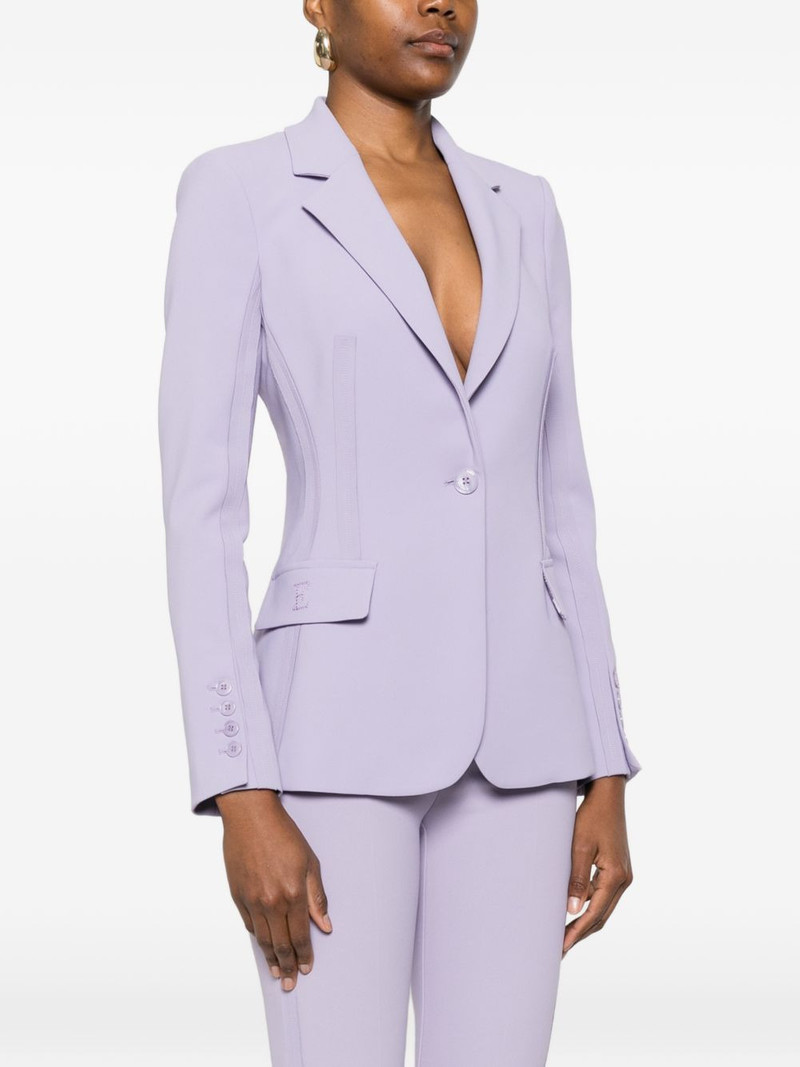 button-embellished blazer 3