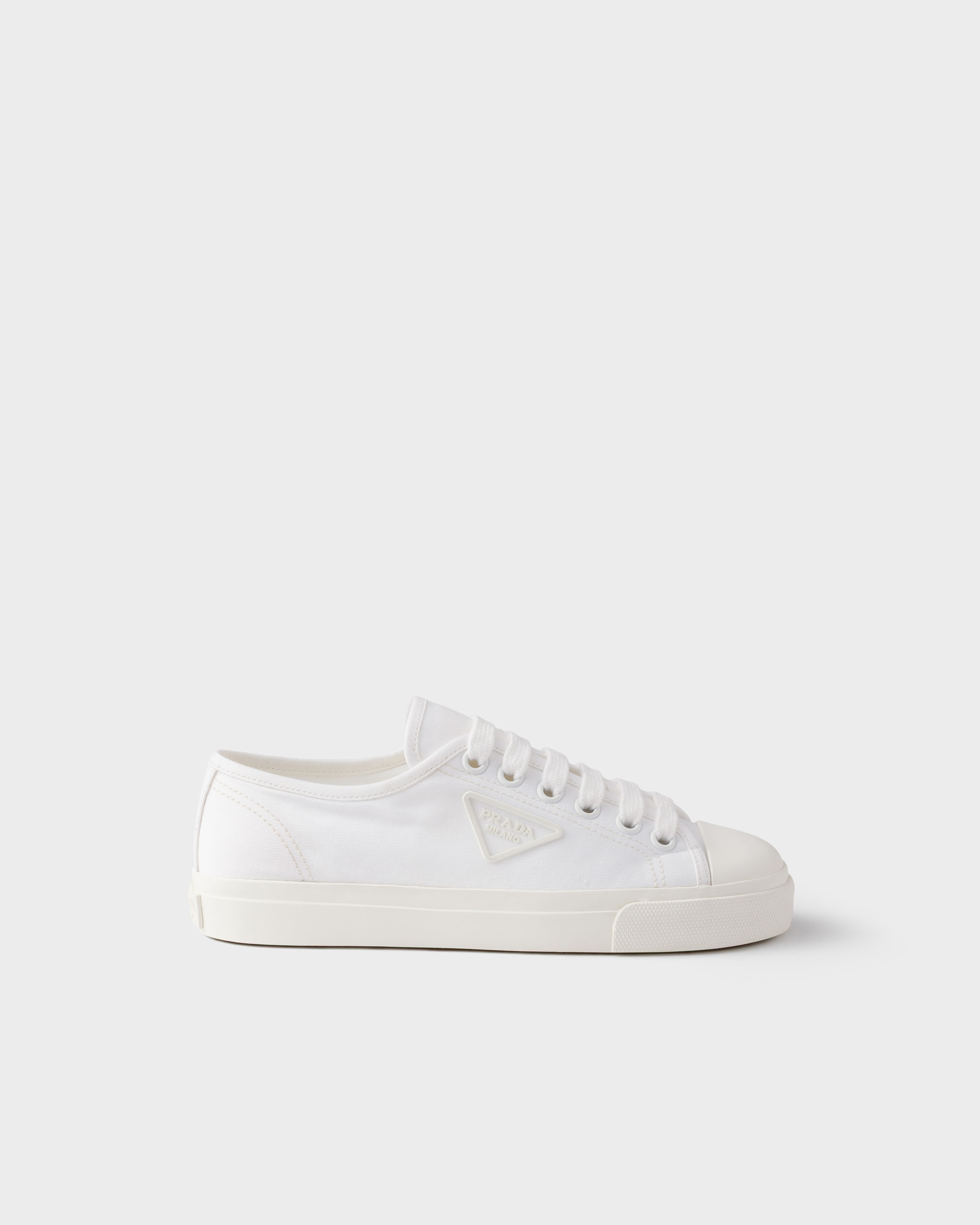 Cotton gabardine sneakers - 2