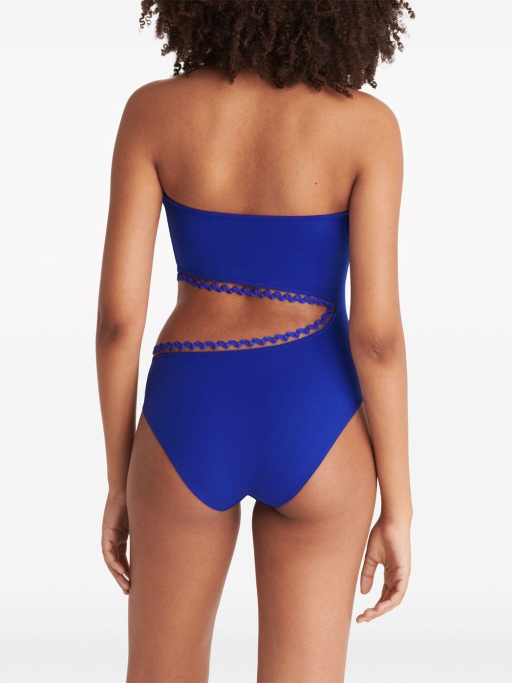 Dancing one-piece bustier swimsuit - 5