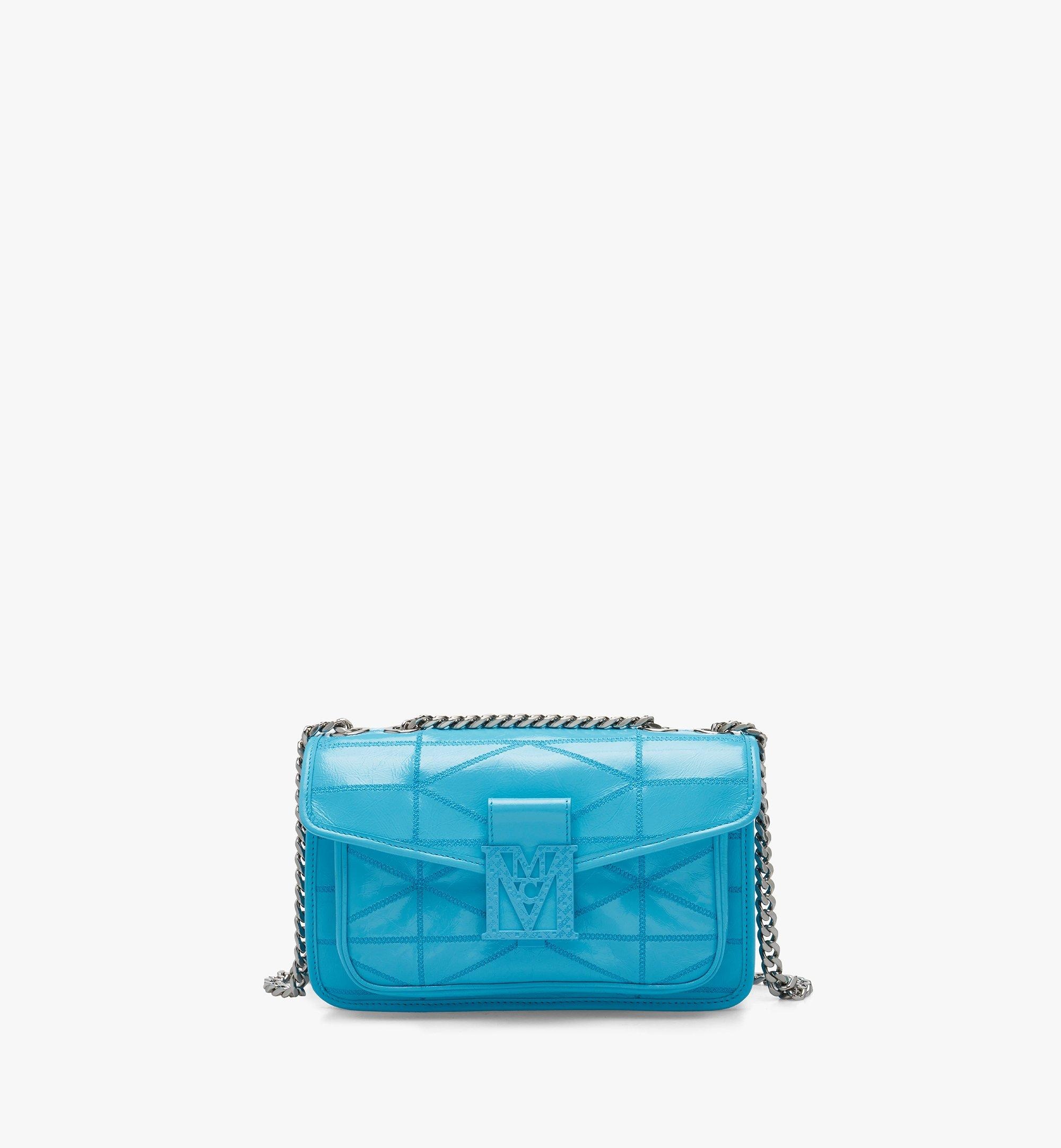 Travia Quilted Shoulder Bag in Crushed Leather - 1