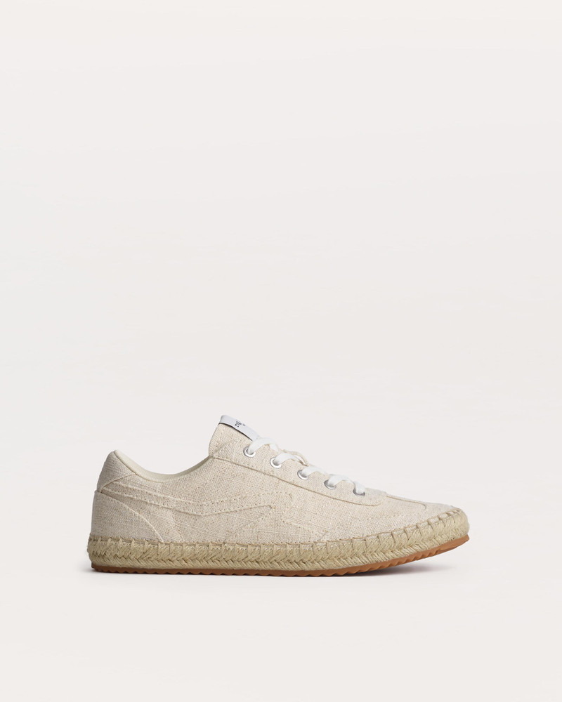 Retro Espadrille Sneakers
Linen Canvas 1