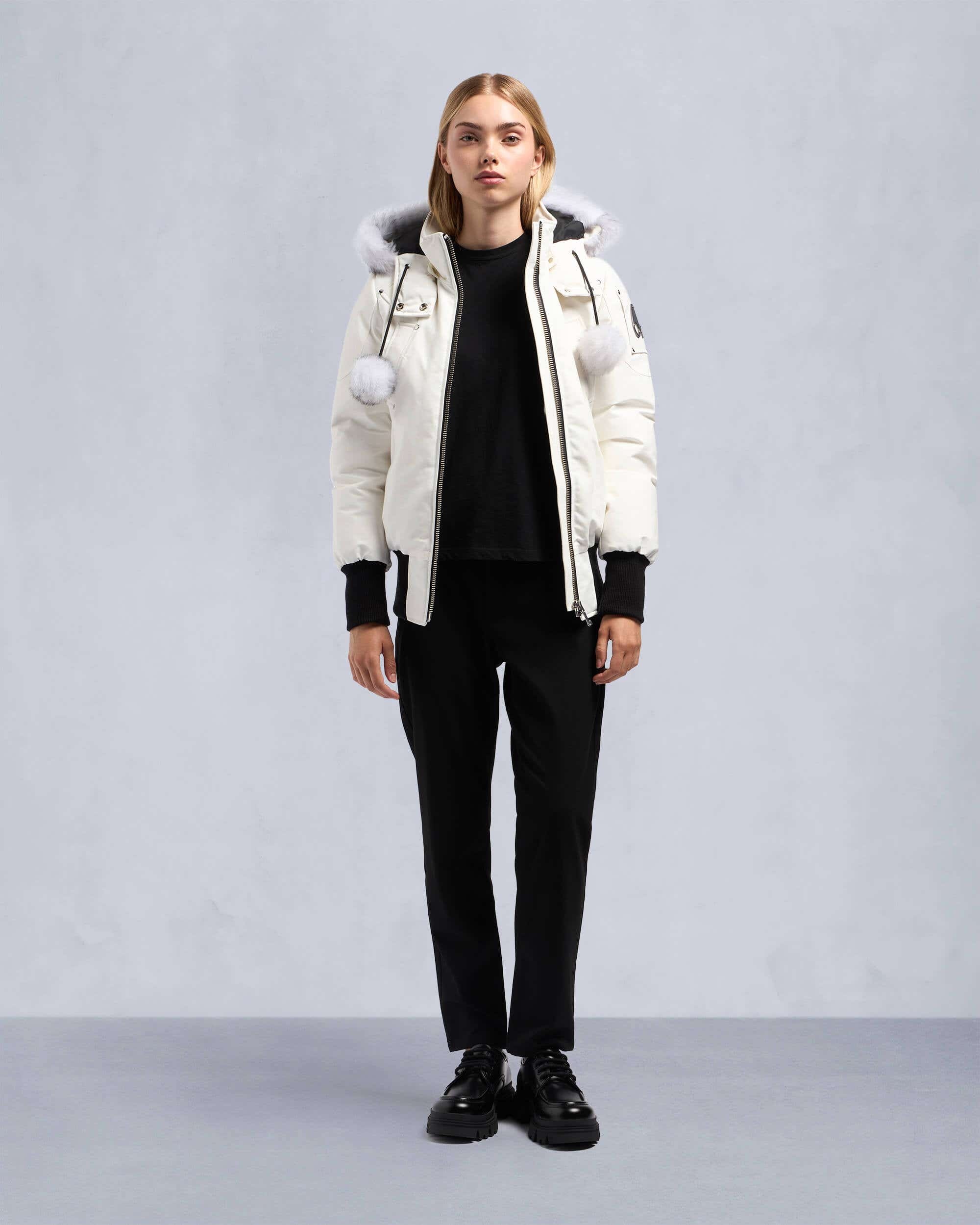 ORGINAL DEBBIE SHEARLING BOMBER JACKET - 2