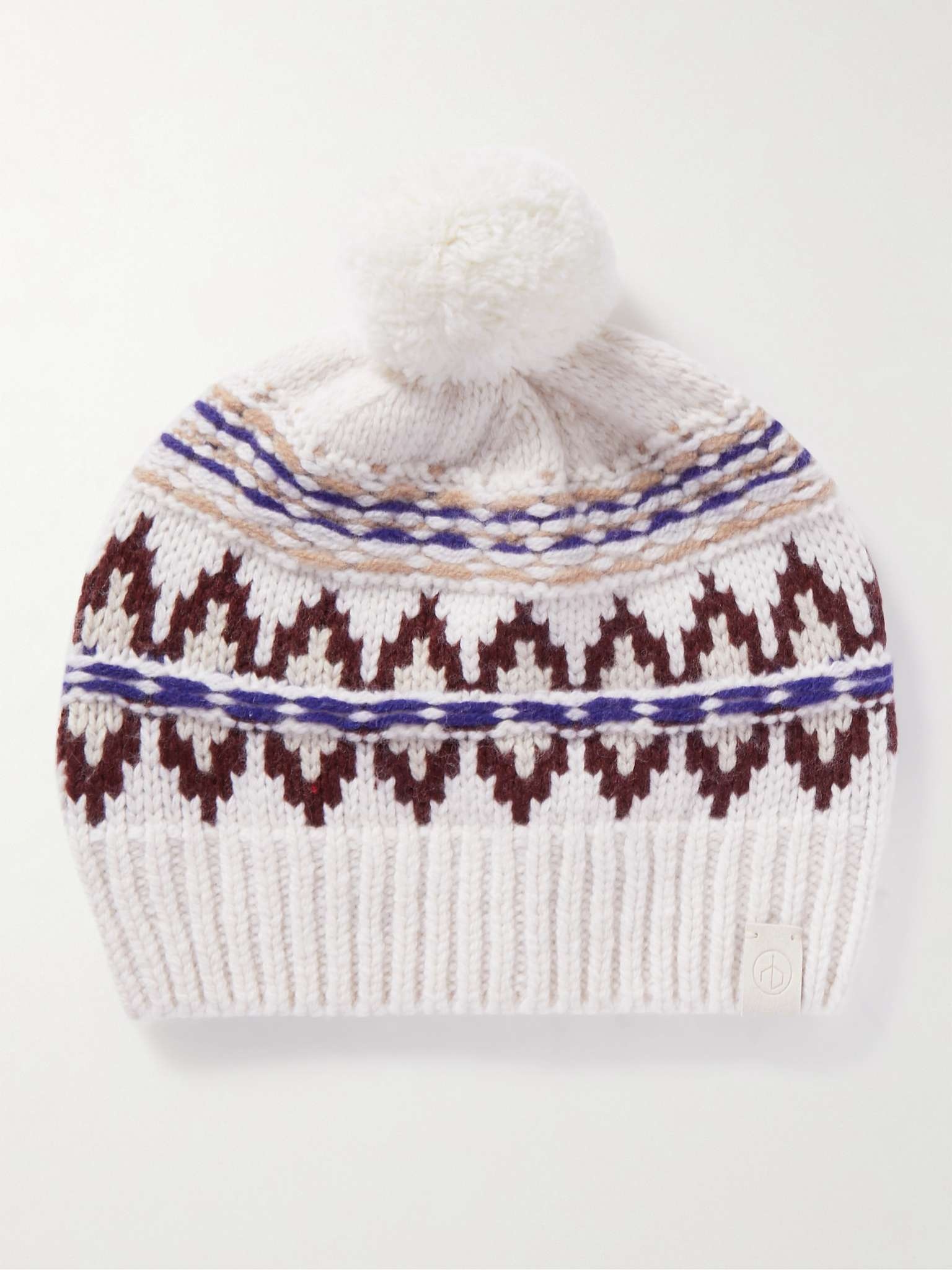 Fair Isle Wool-Jacquard Beanie - 1