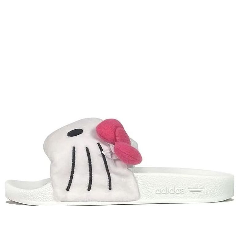 (WMNS) adidas Originals X Hello Kitty Adilette Slides 'White' IG8419 - 1