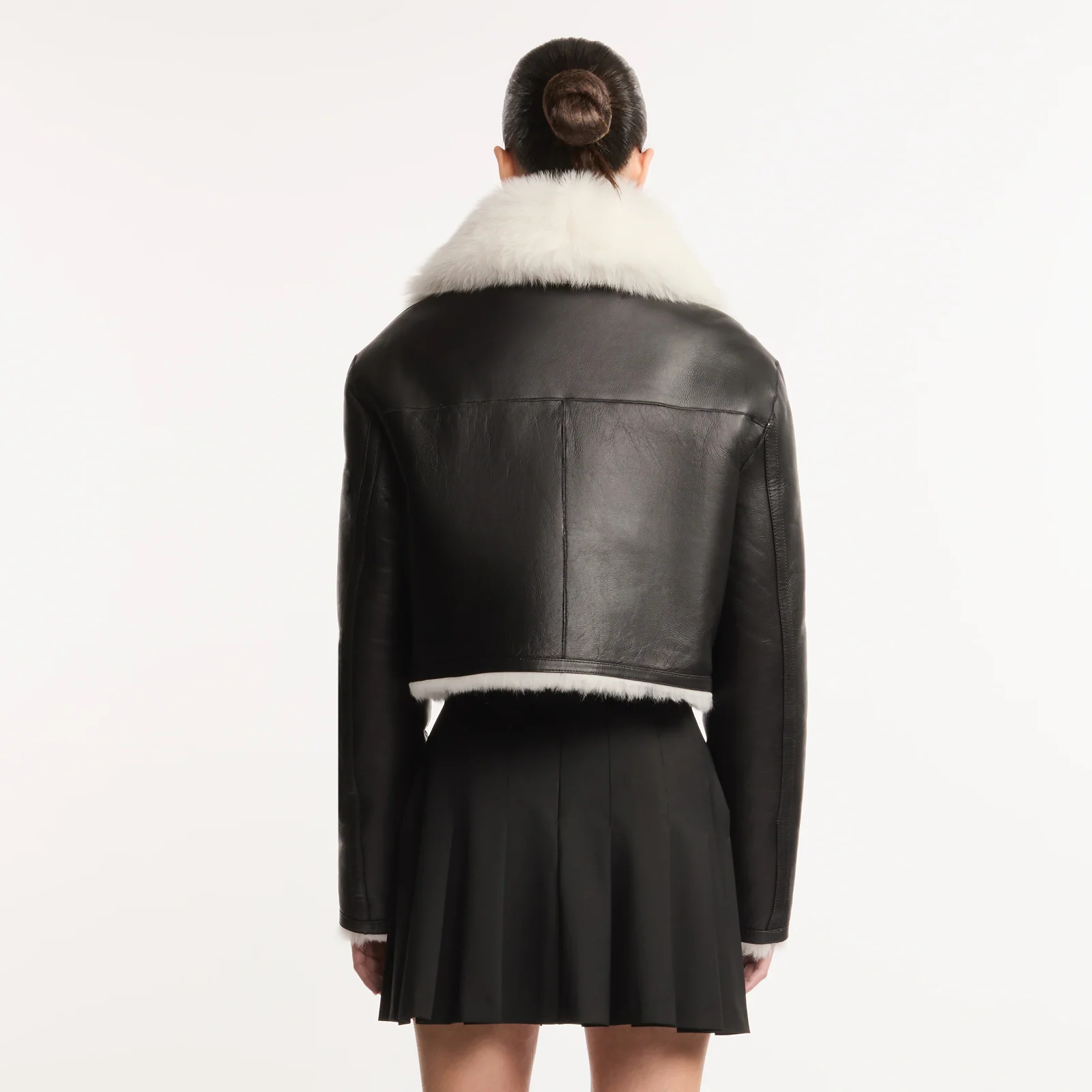 Reversible Jacket in shearling - 8