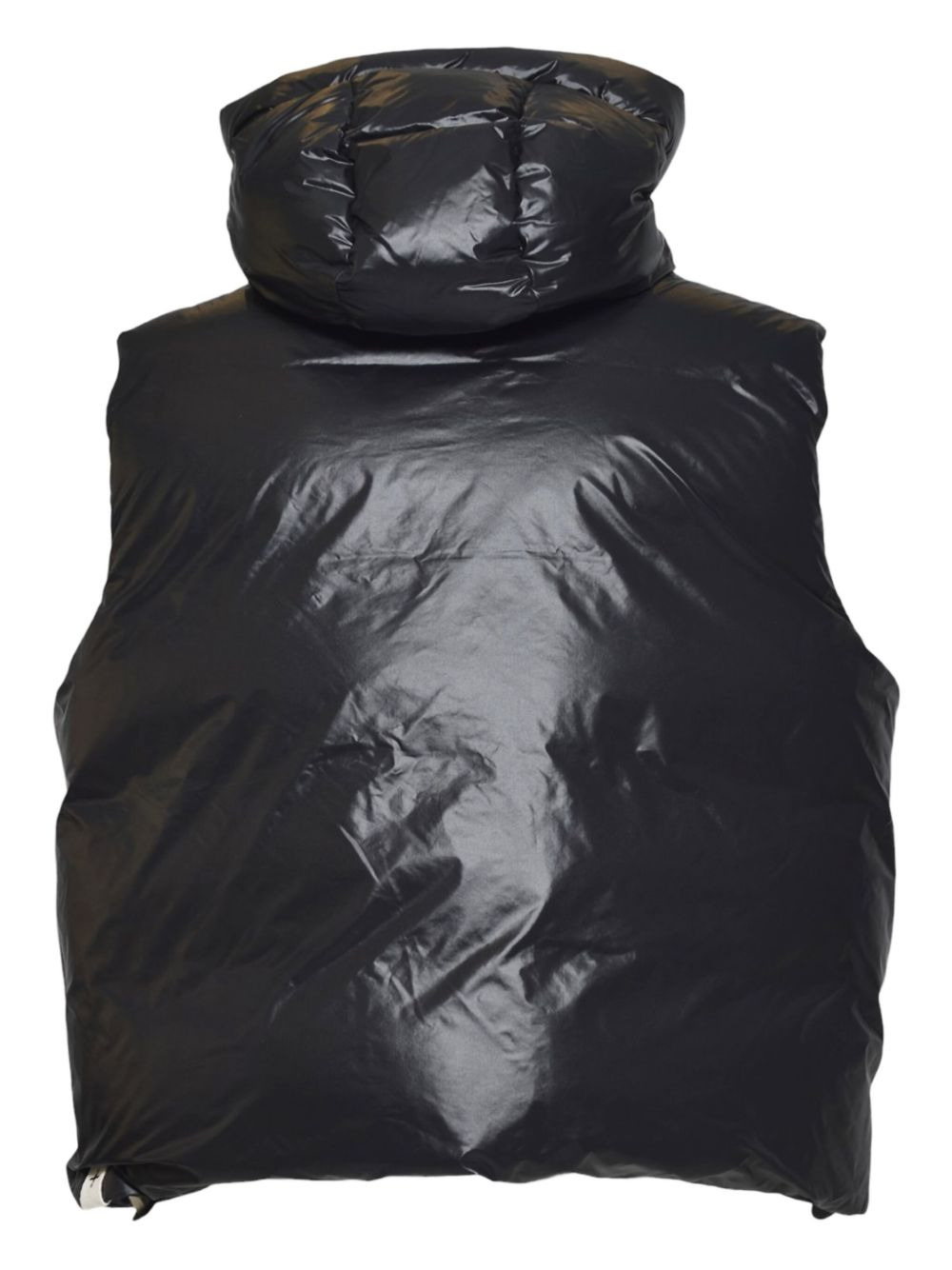 hooded zip gillet - 2