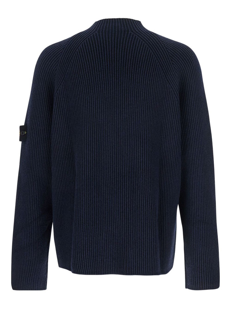 Stone Island ribbed-knit sweater outlook