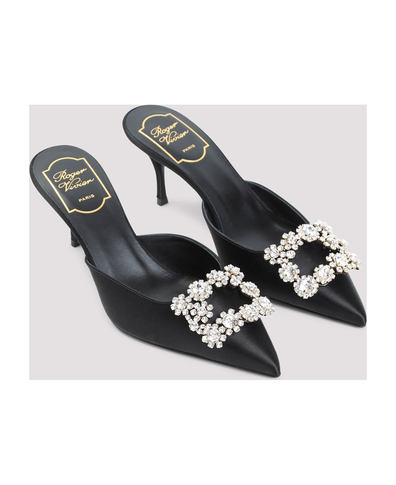 Flower Strass 65 Mules - 5