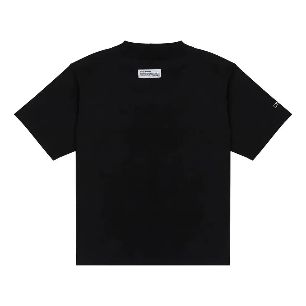 HERON PRESTON FW21 CTNMB Turtleneck T-shirt 'Black White' HMAA021F21JER0021001 - 2