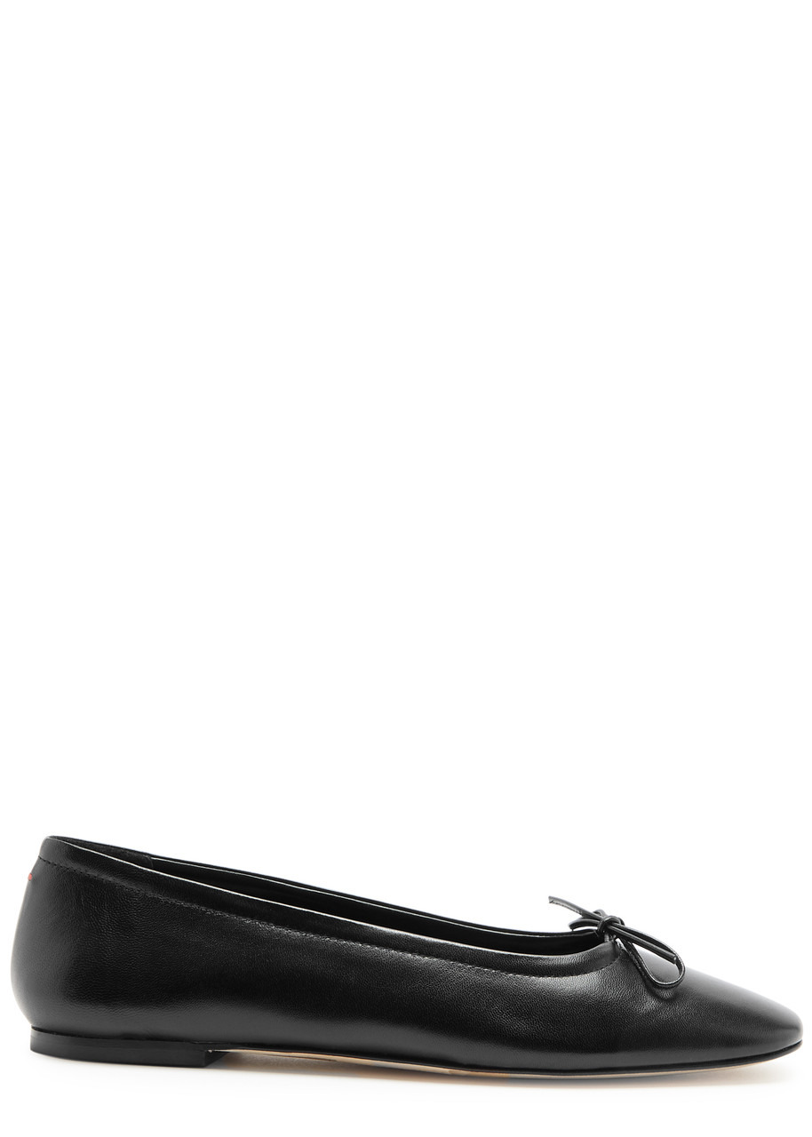 Aeyde Delfina Leather Ballet Flats - 1