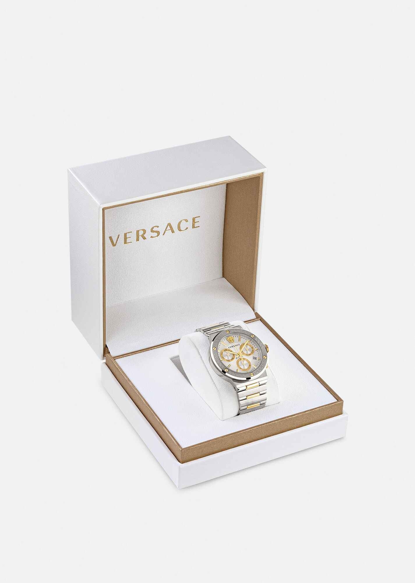 Greca Logo Chrono Watch - 4