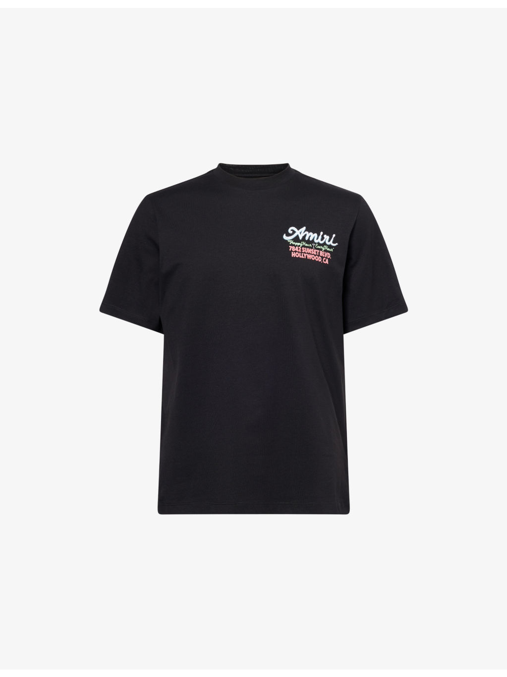 Neon Lights Graphic-Print Cotton T-Shirt - 1