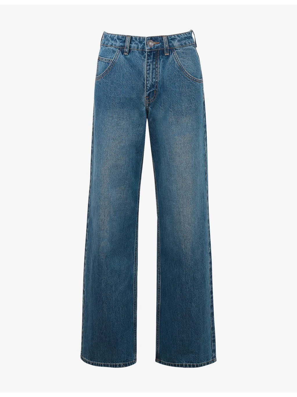 The Boyfriend Low-Rise Baggy Jeans - 1