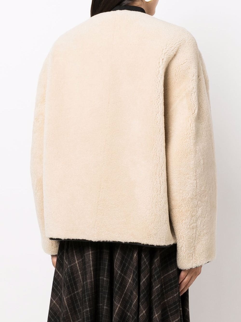 Teddy shearling jacket - 4