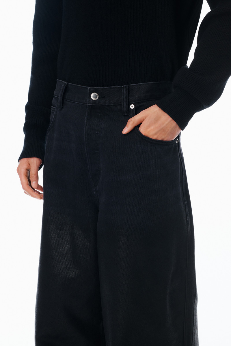 Surge Coated Wide Leg Jean 5