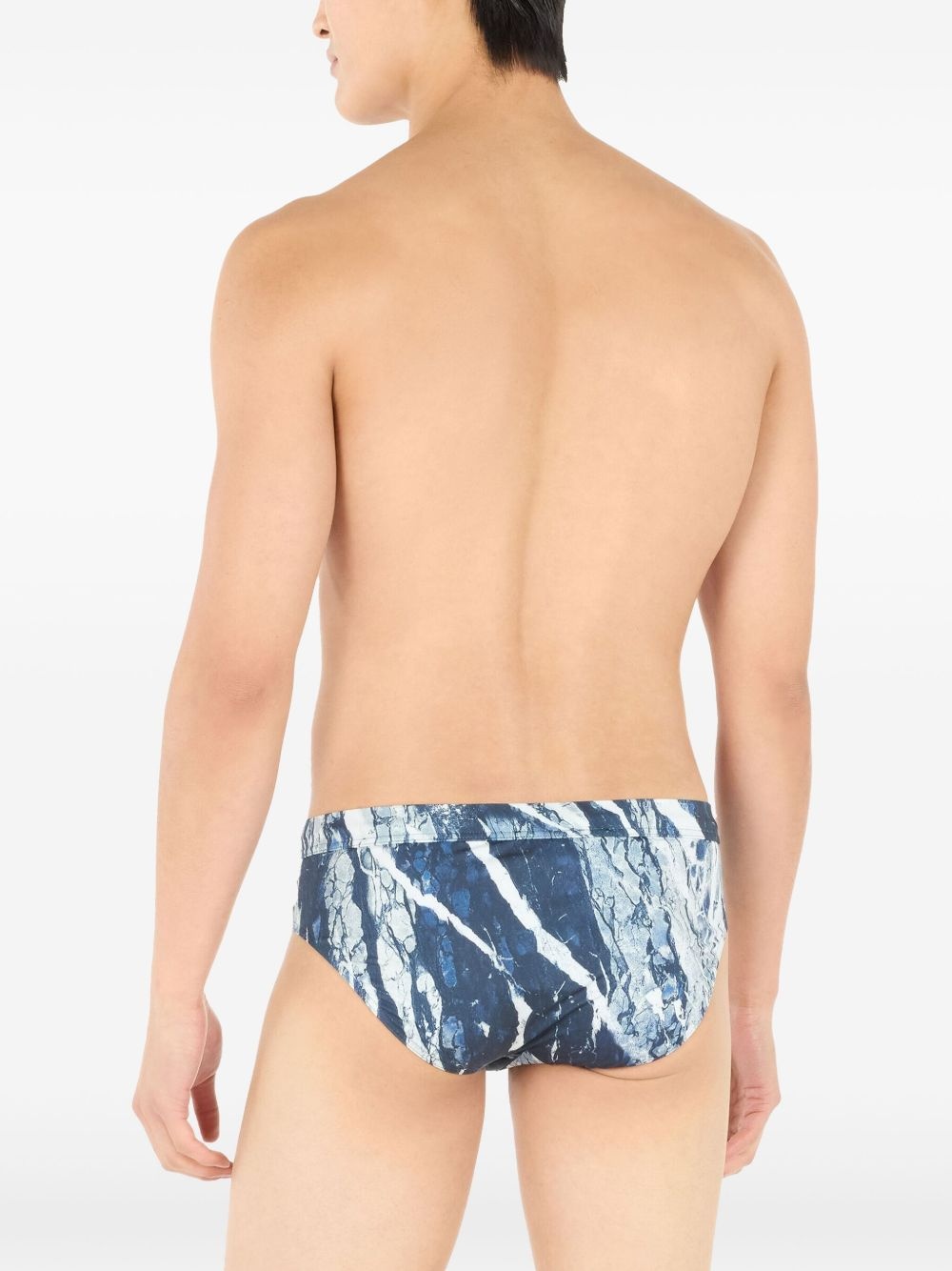 graphic-print swimming trunks - 3