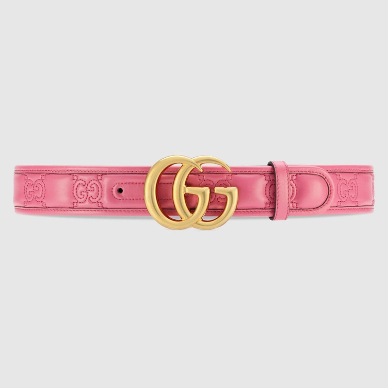 GG Marmont Matelassé wide belt 1