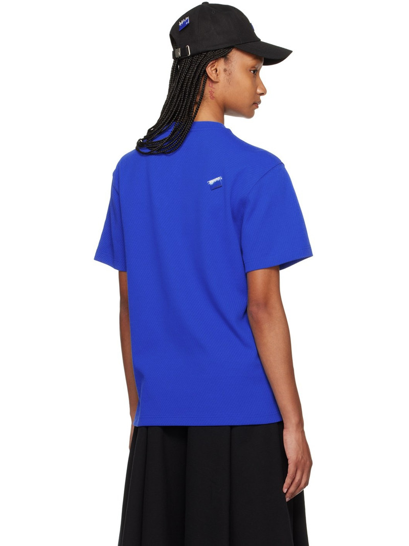 Blue Embroidered T-Shirt 3