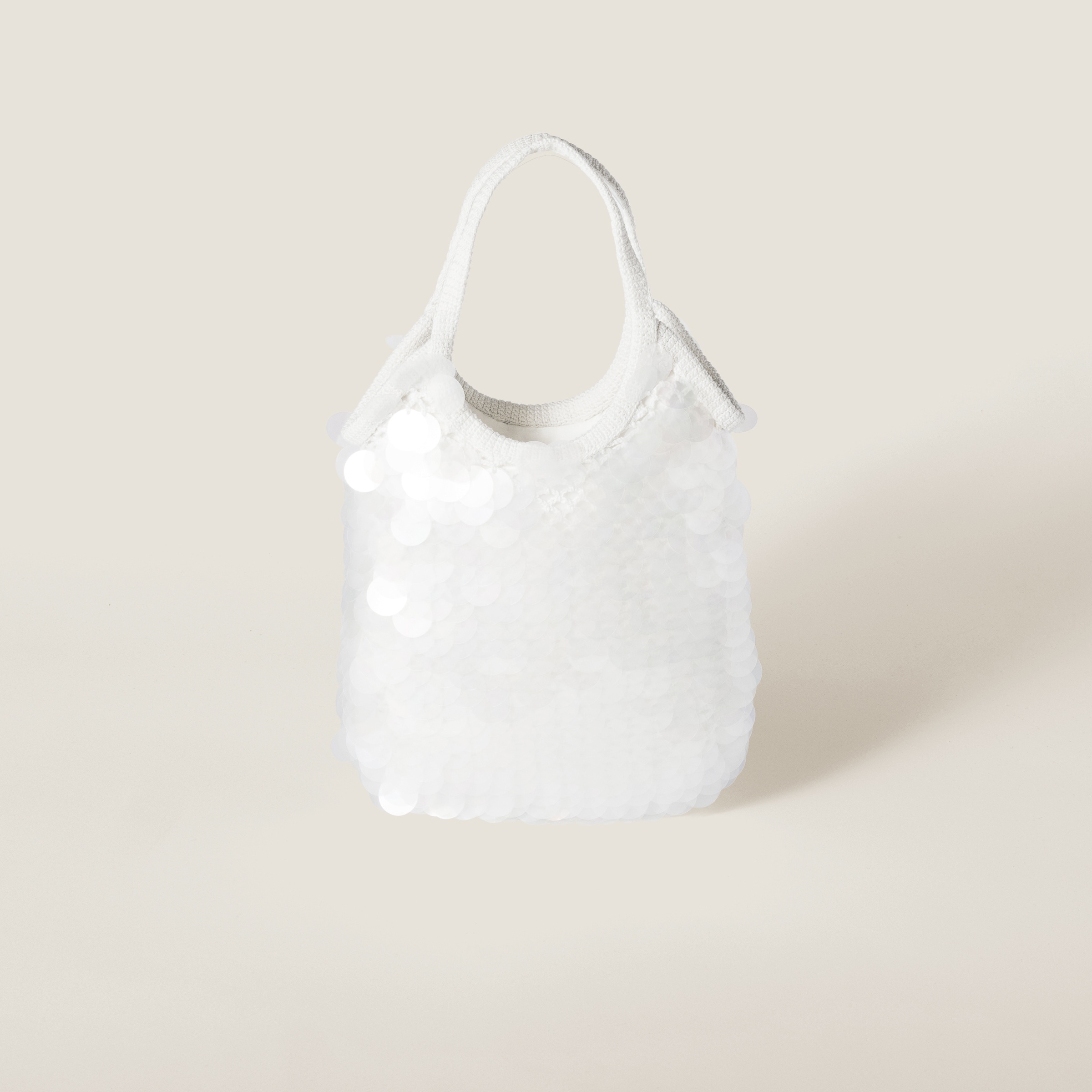 Miu Miu IVY sequin mesh bag | REVERSIBLE