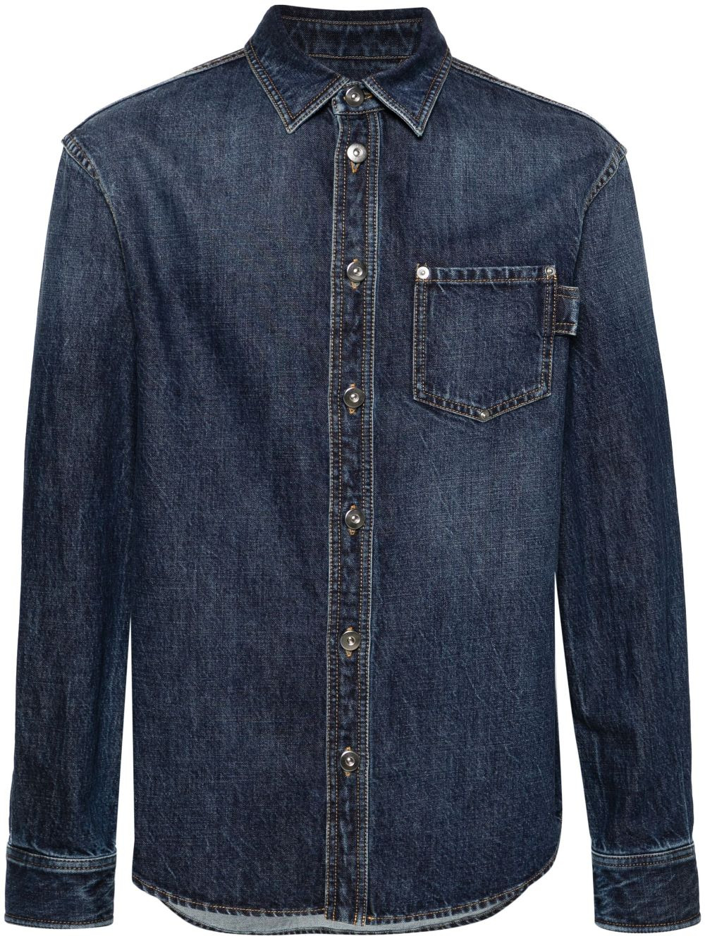 Bottega Veneta Men Shirt With Logo - 7