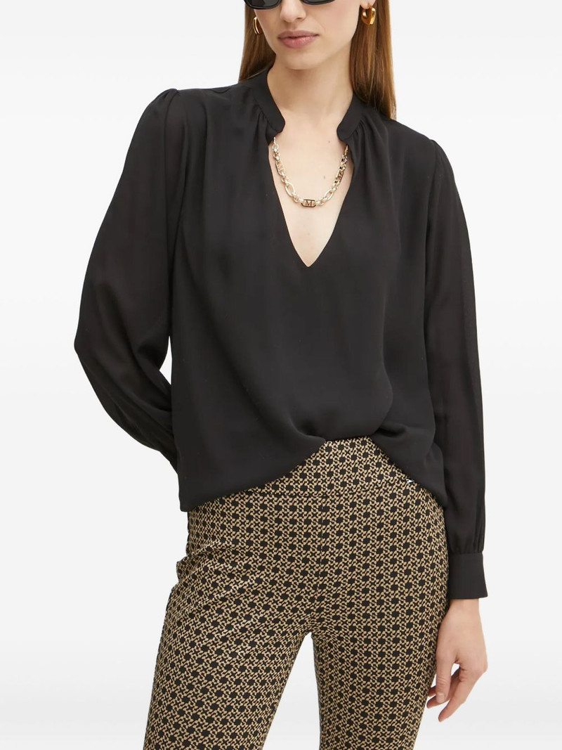 V-neck blouse 1