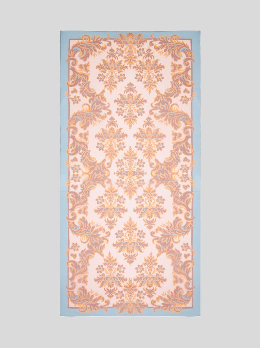 PRINTED SILK SCARF - 2