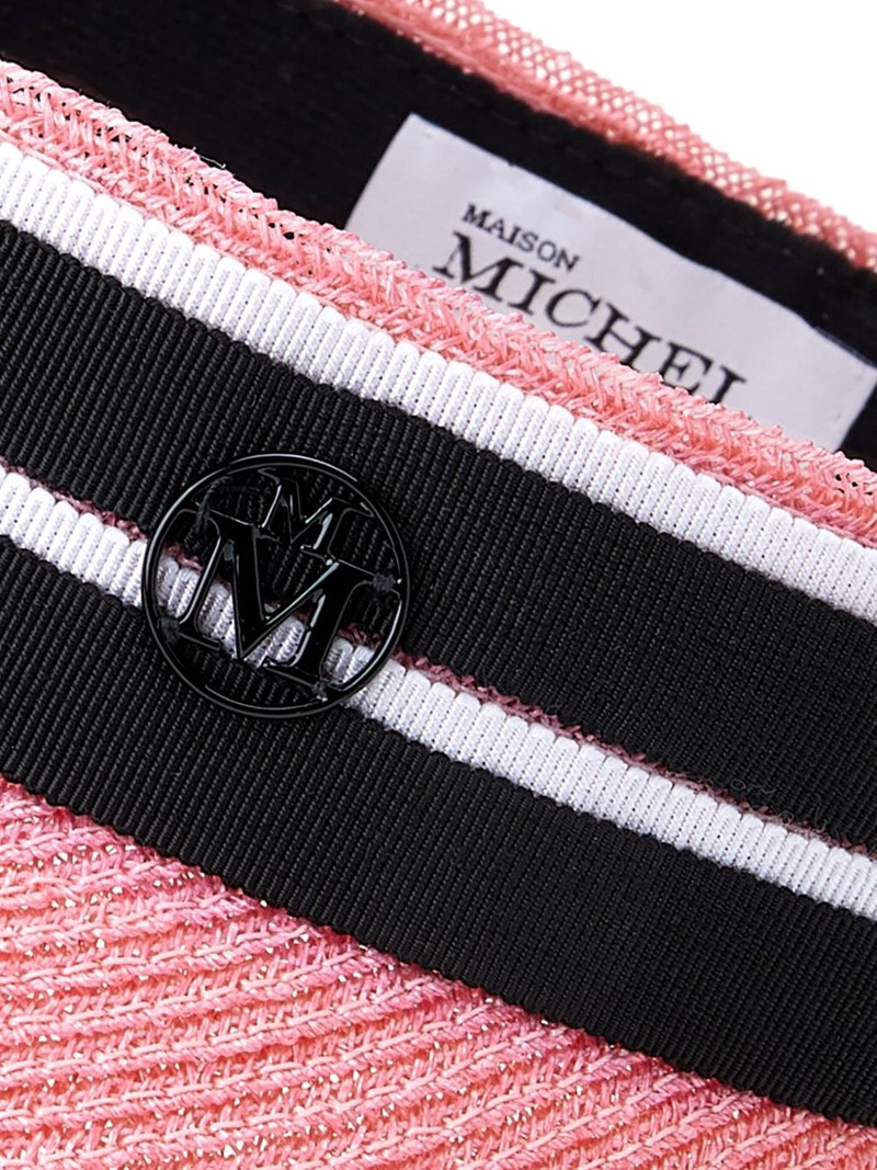 MAISON MICHEL Patty straw vizor outlook