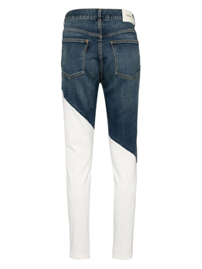 UNDERCOVER White Panel Skinny Jeans outlook