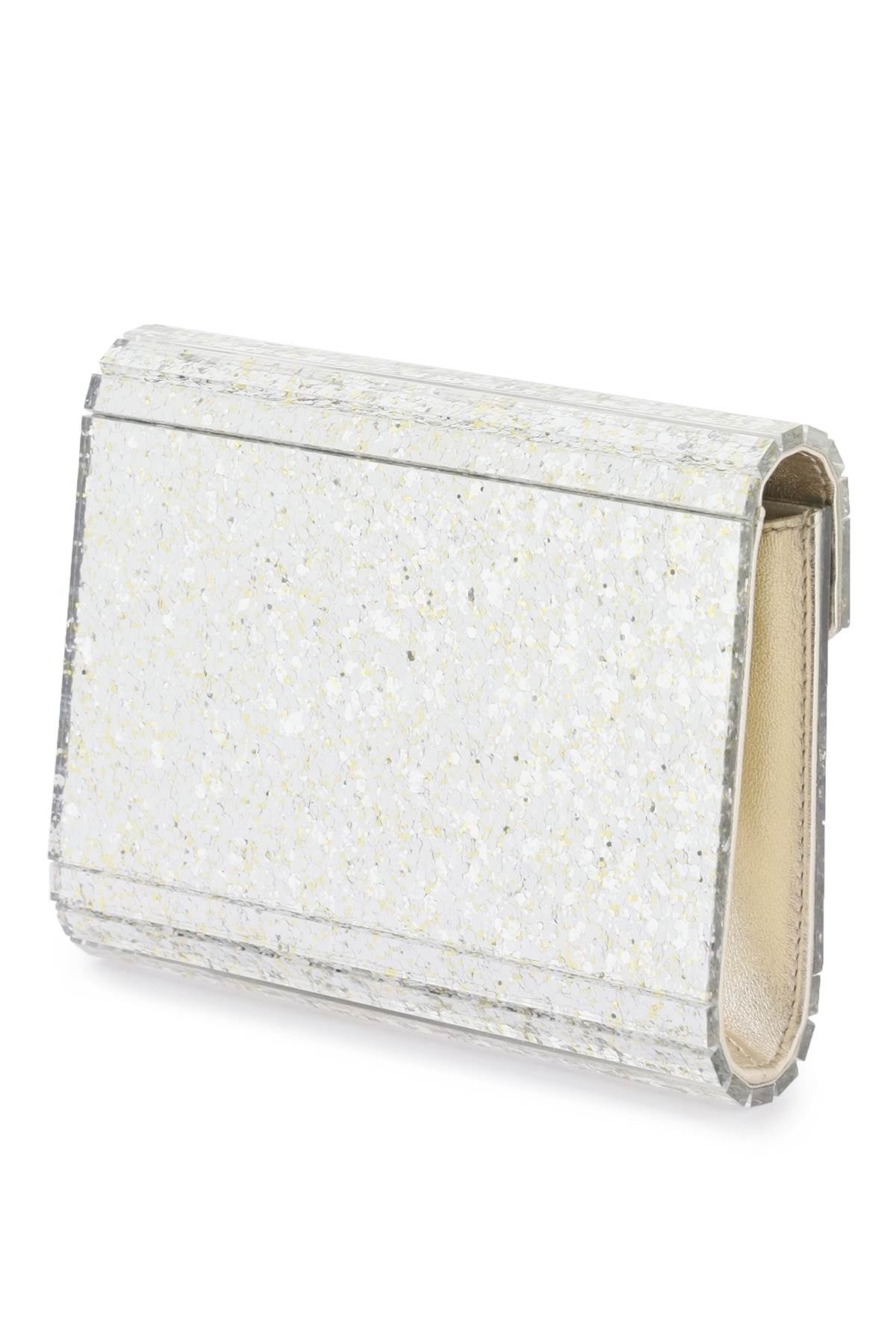 Jimmy Choo Candy Glittered Clutch Women - 2