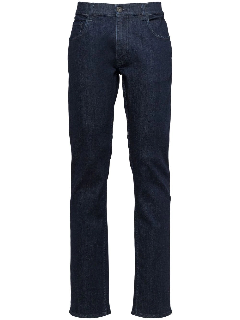 mid-rise slim-cut jeans - 1