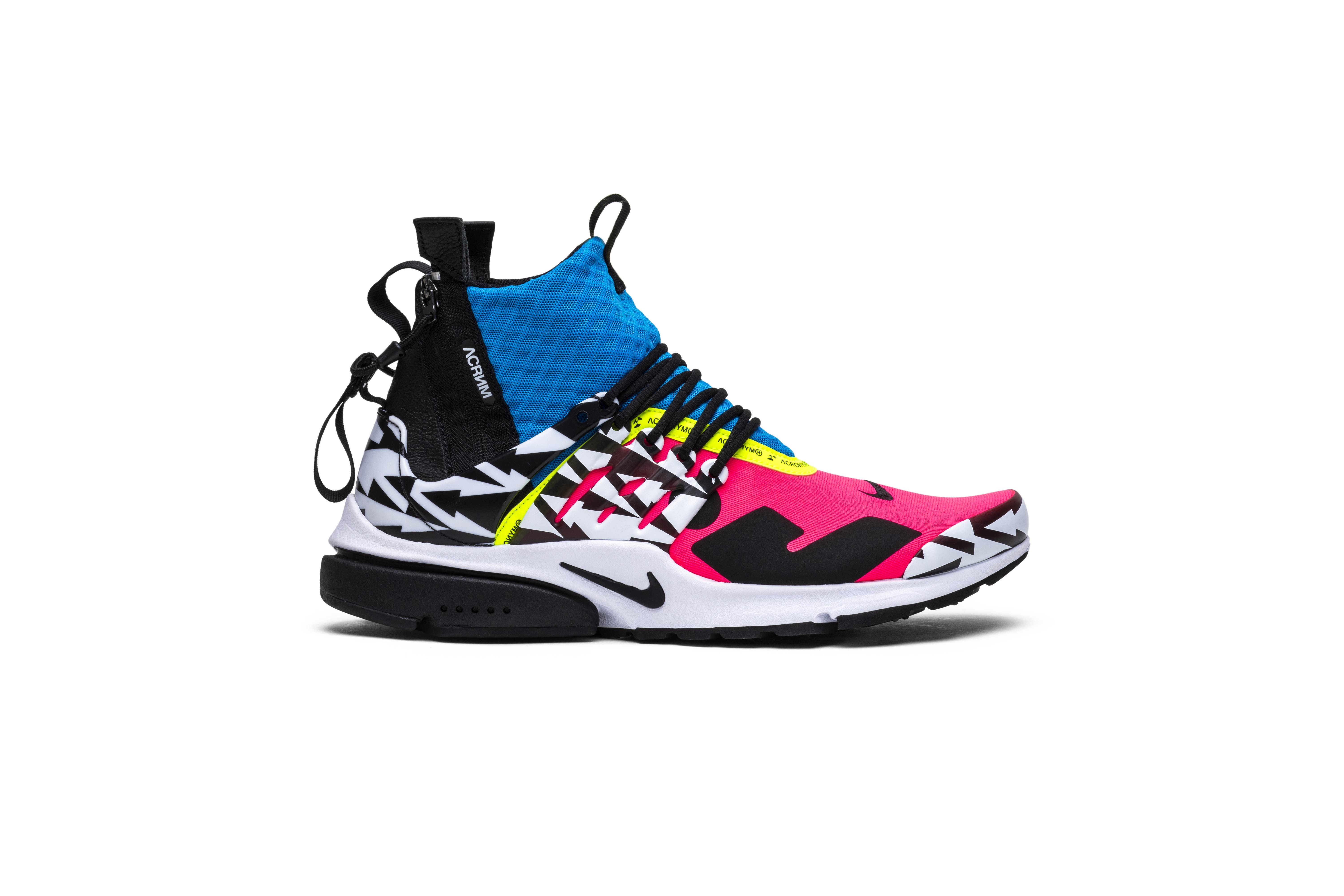 Acronym x Air Presto Mid 'Racer Pink' - 1