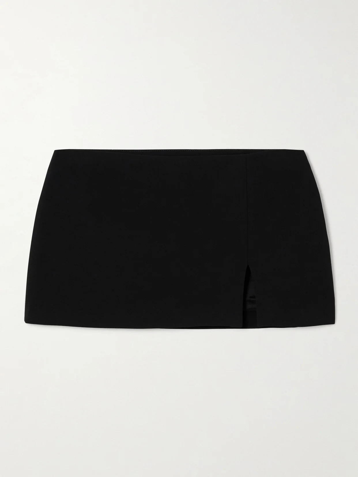 Crepe Mini Skirt - 1