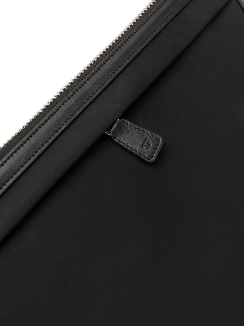 logo-patch laptop bag - 3