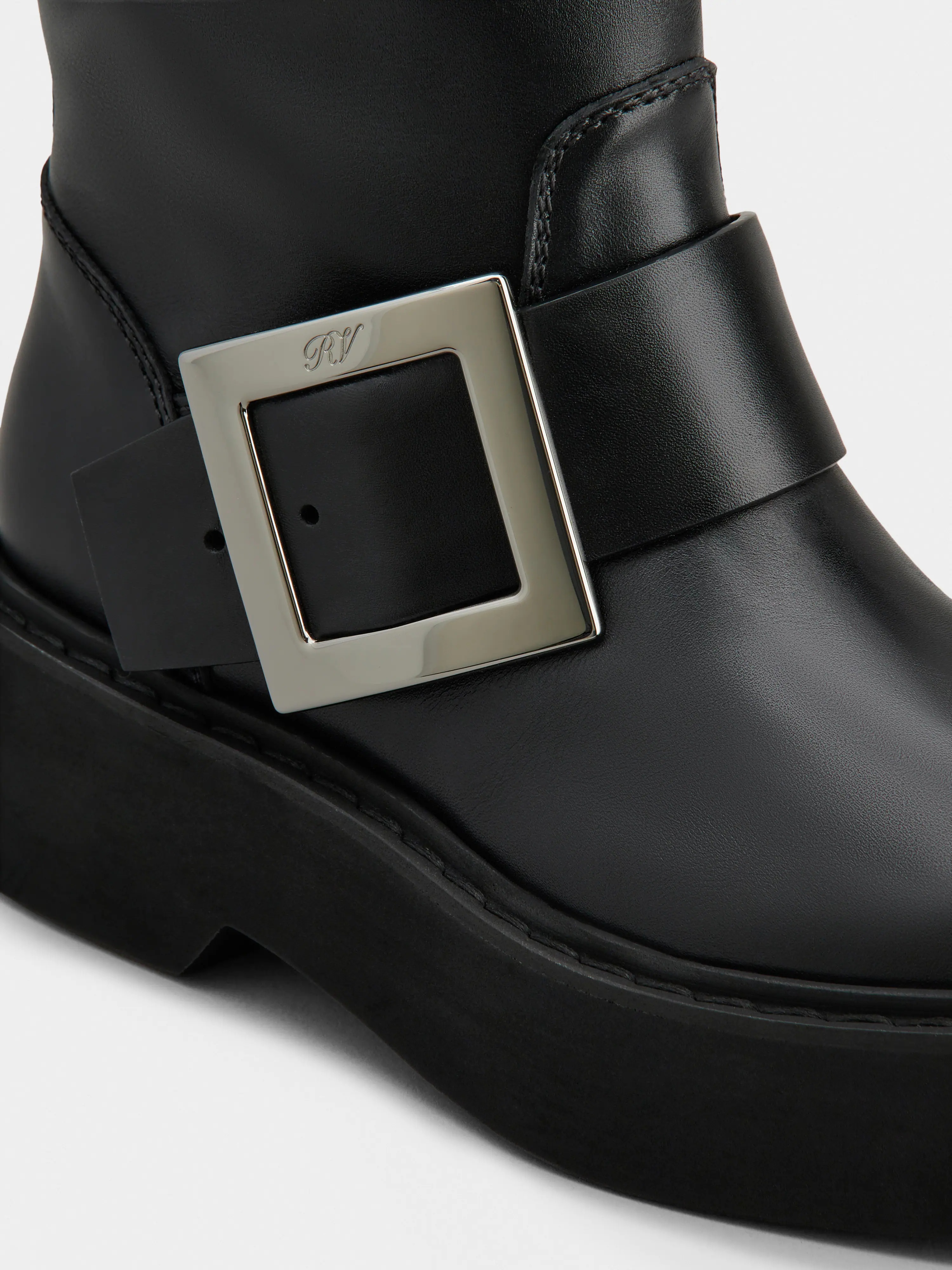 Viv' Rangers Biker Boots in leather - 3