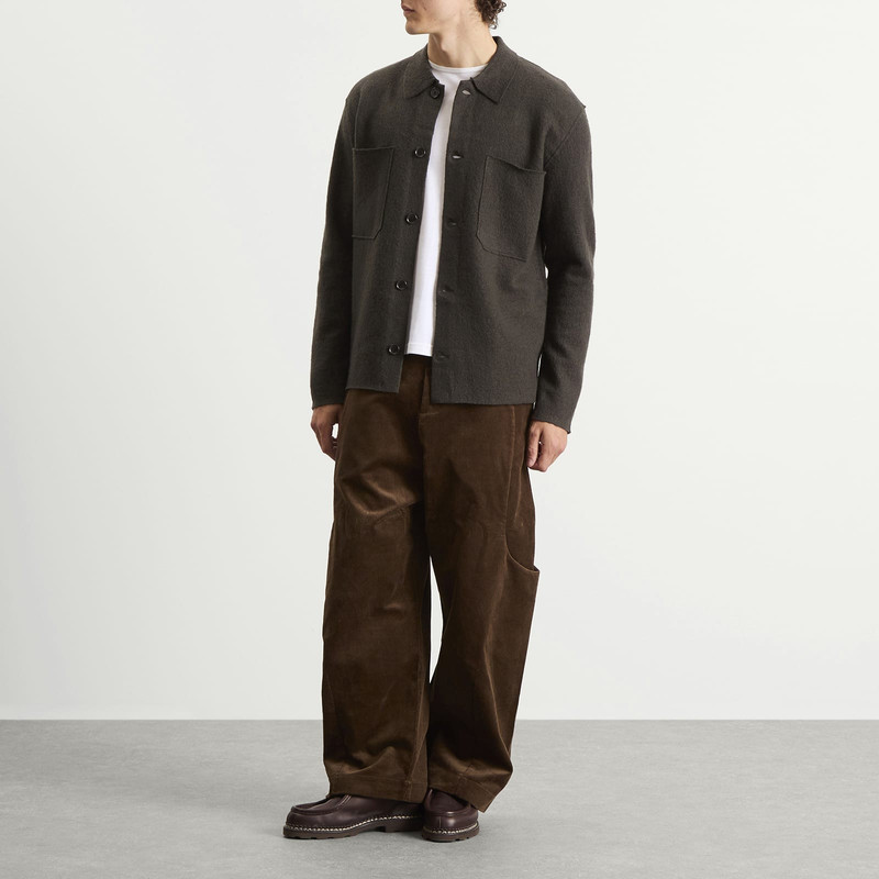 NN07 NN07 Jonas Boiled Wool Overshirt outlook