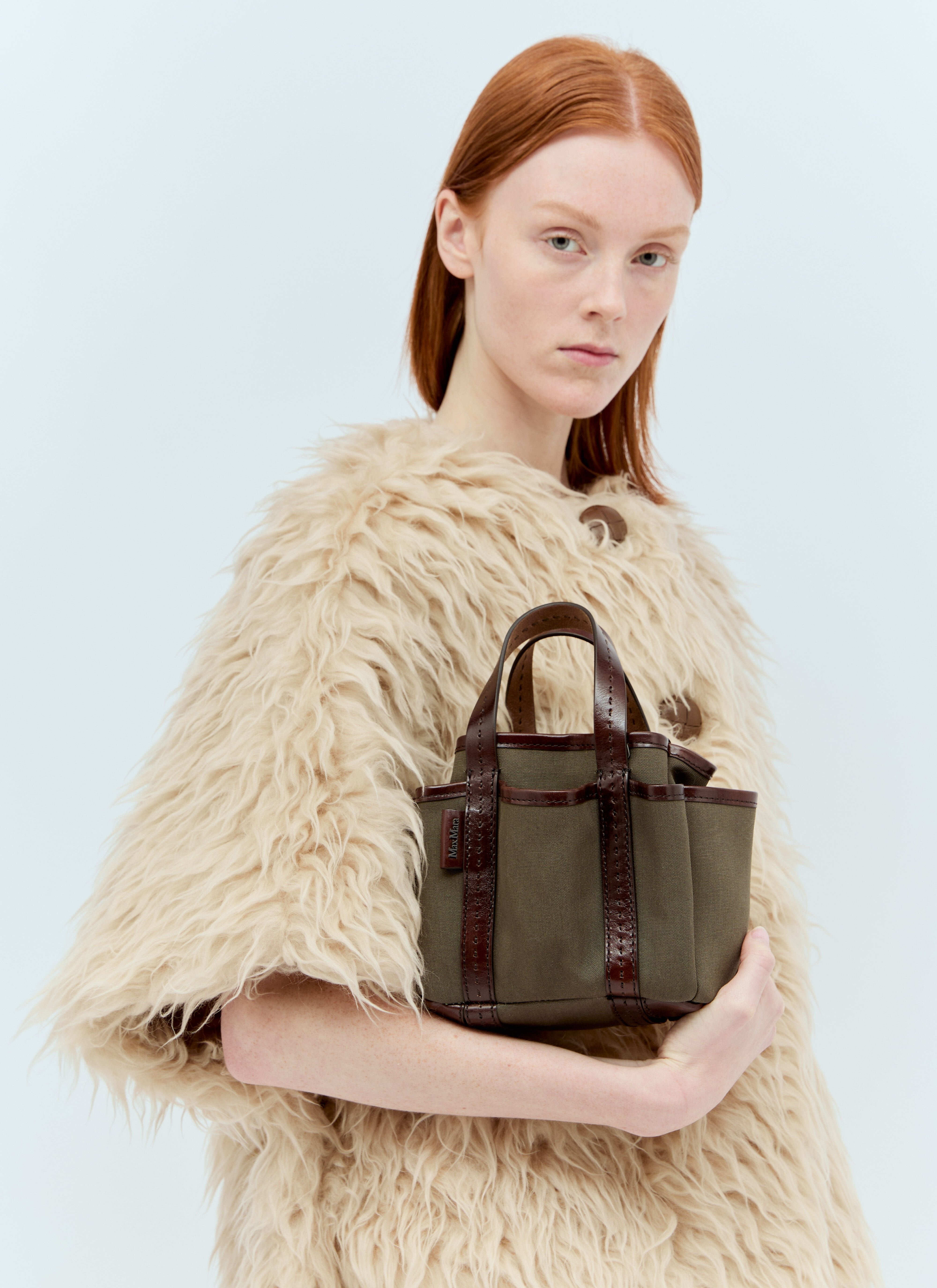 ＊MAX MARA＊ Giardiniera Mini Tote Bag Max Mara Mini Giardiniera Tote Bag | Brown | FARFETCH