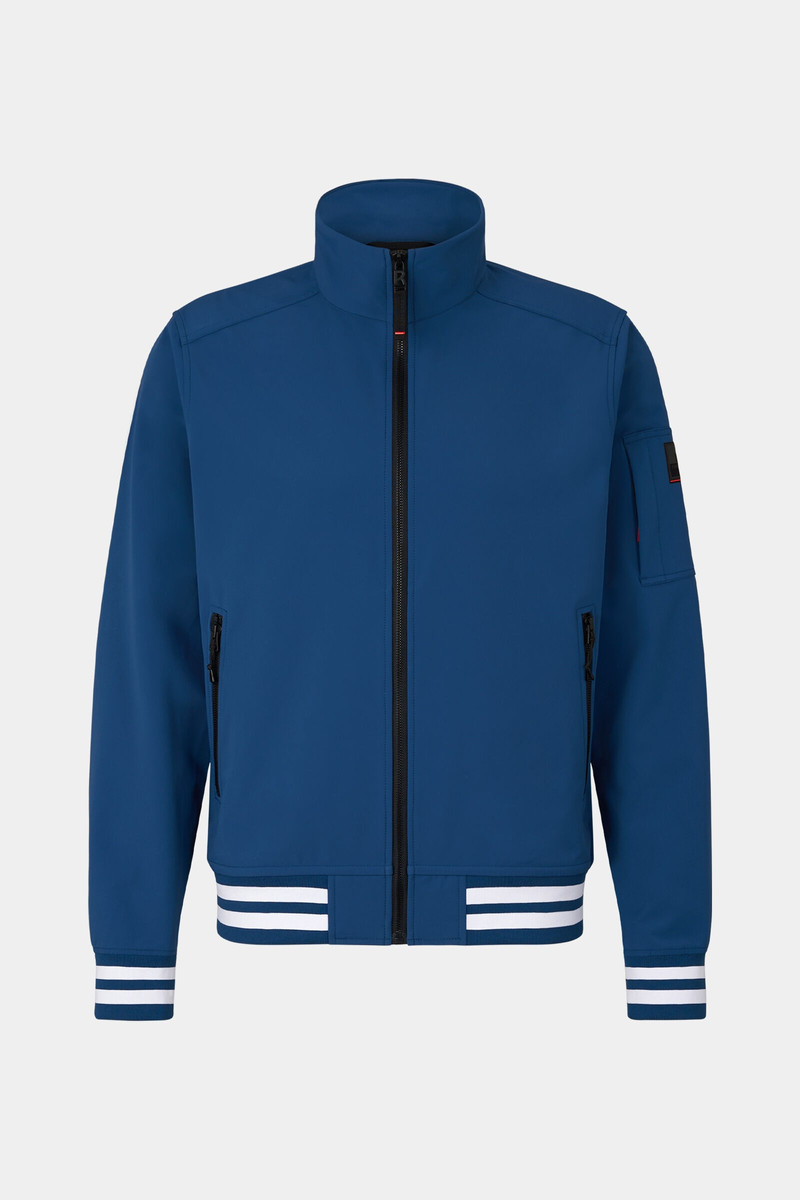 Simeon Softshell jacket in Blue 1