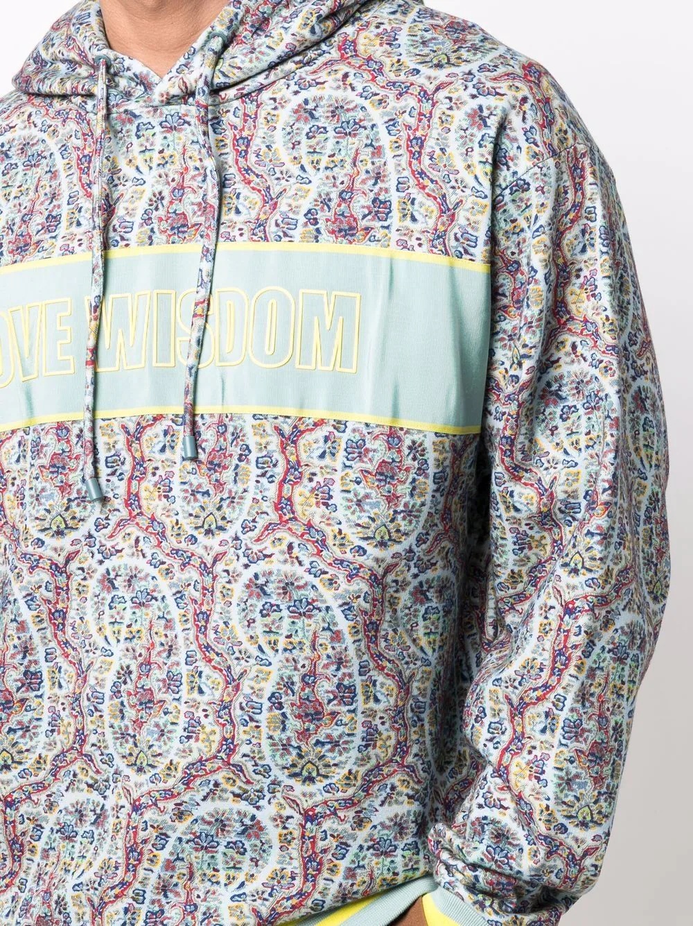 Love Wisdom paisley hoodie - 5