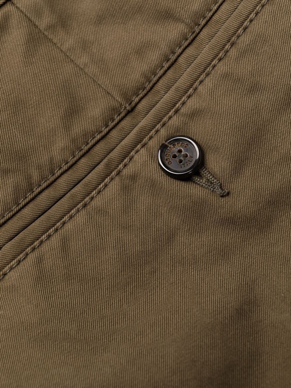 panelled cargo-pocket trousers - 7