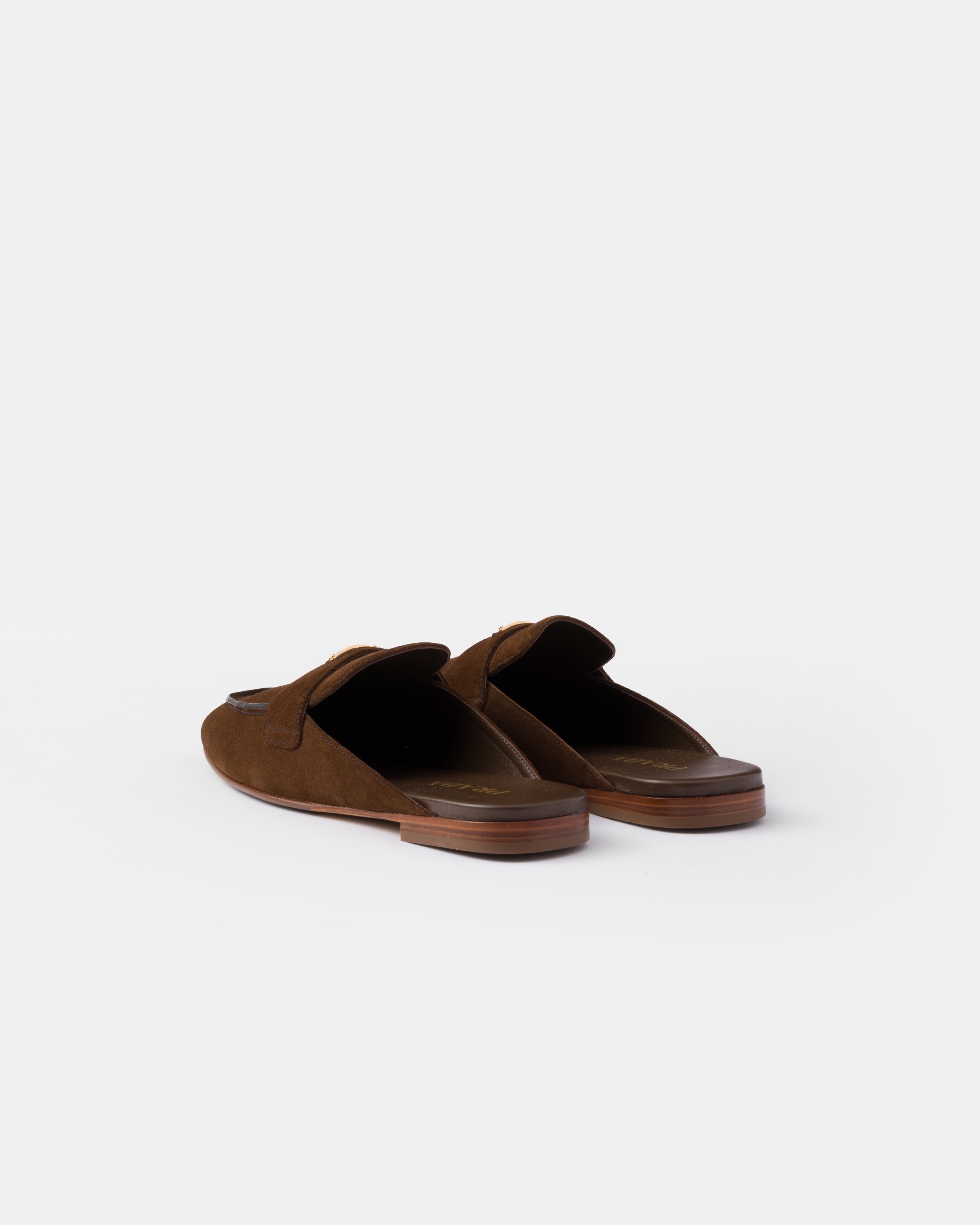 Suede sabots - 4