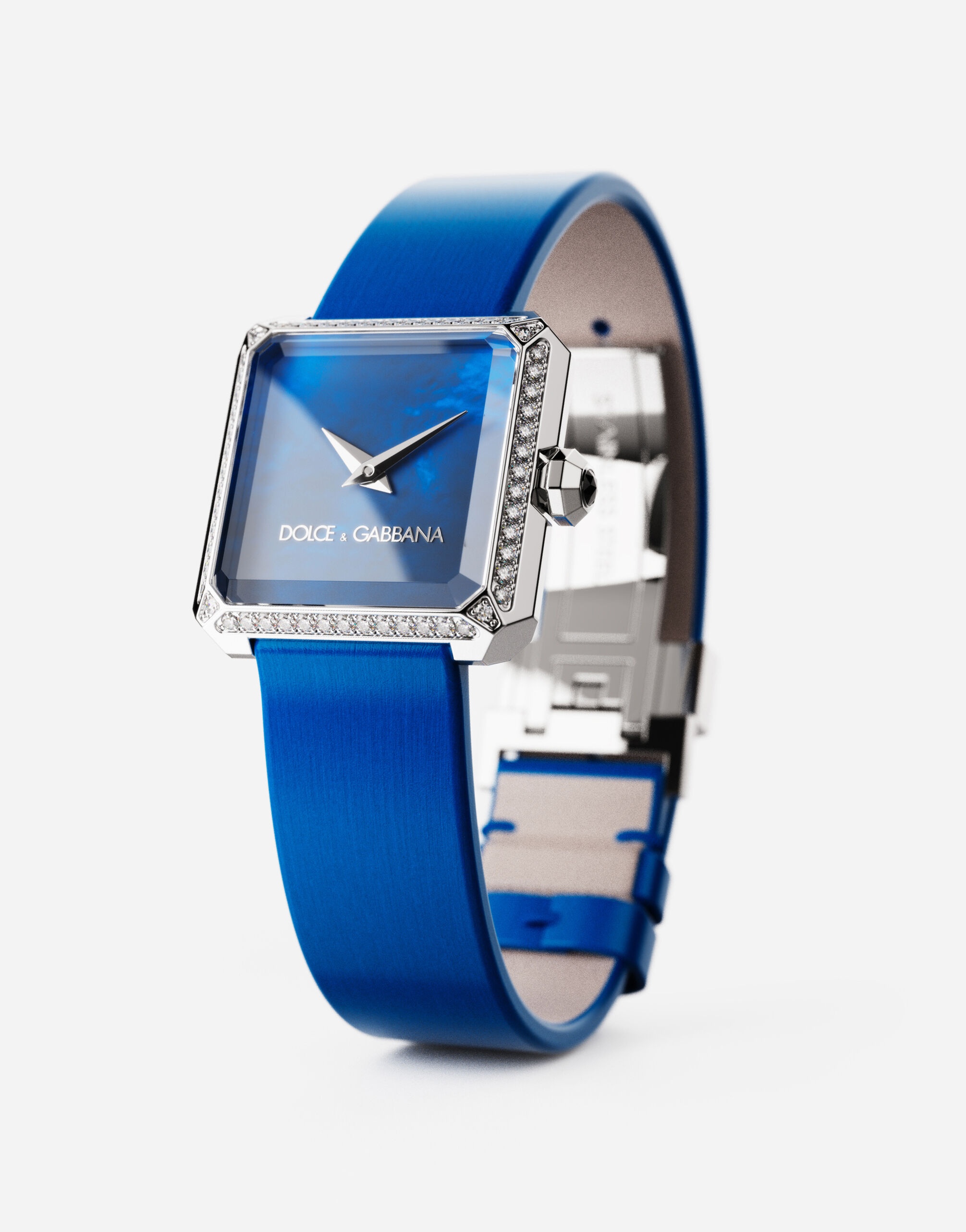 Sofia steel watch with colorless diamonds - 3