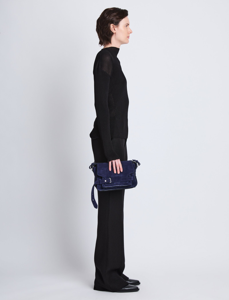 Beacon Saddle Bag in Suede 6