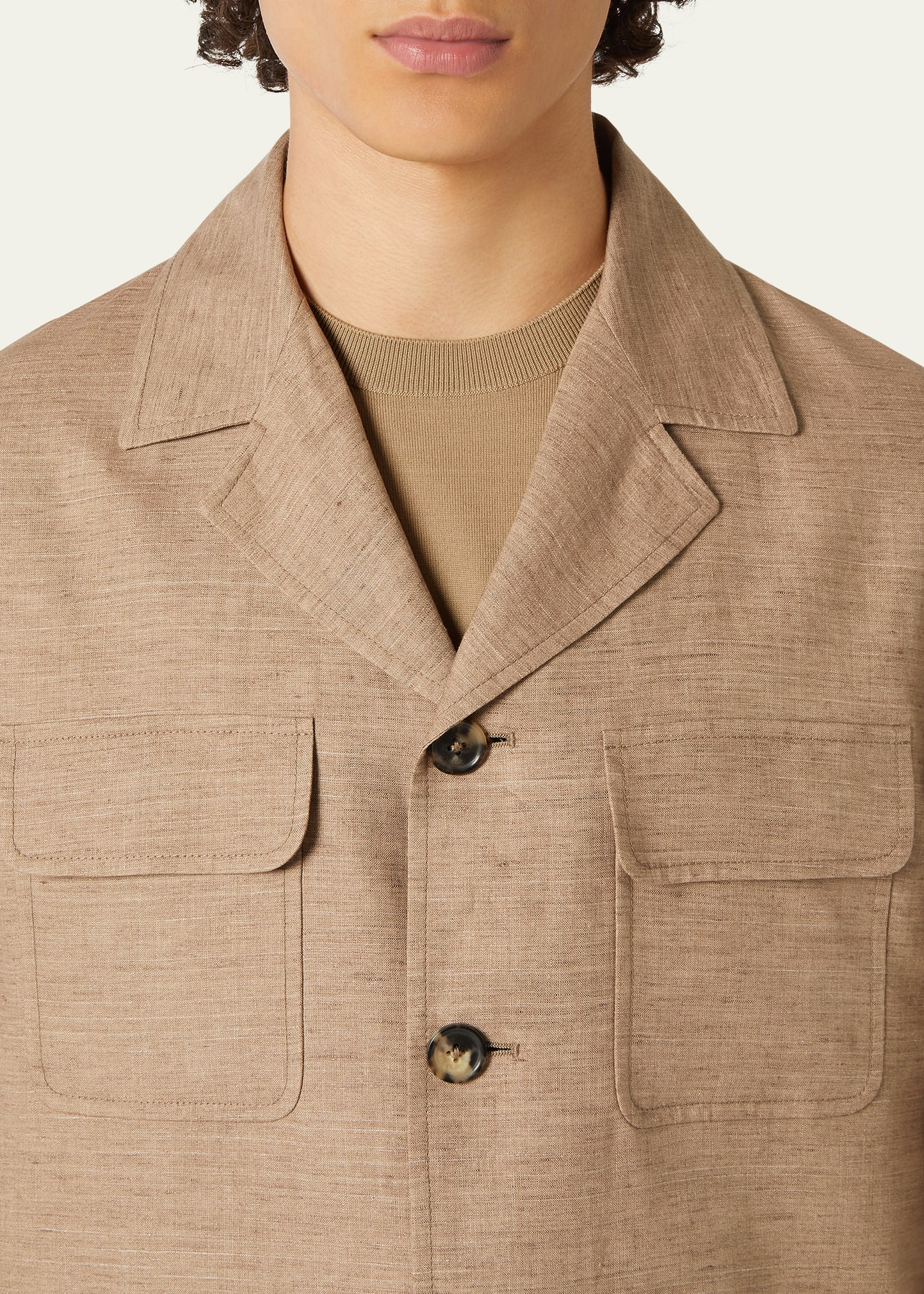 Men's Dover Linen Jacket - 4